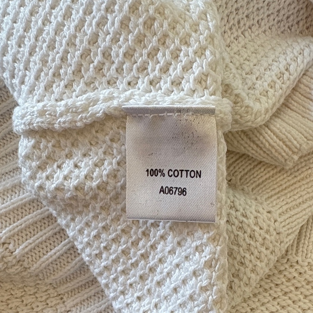Appleseed's Classic White Cardigan - Picture 3 of 3